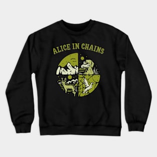 ALICE IN CHAINS BAND Crewneck Sweatshirt